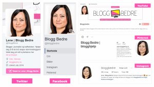 Hvis branding på sosiale medier ikke matcher branding på bloggen, ender du opp med å sende feil personer inn på bloggen din. Se hva du bør gjøre her!