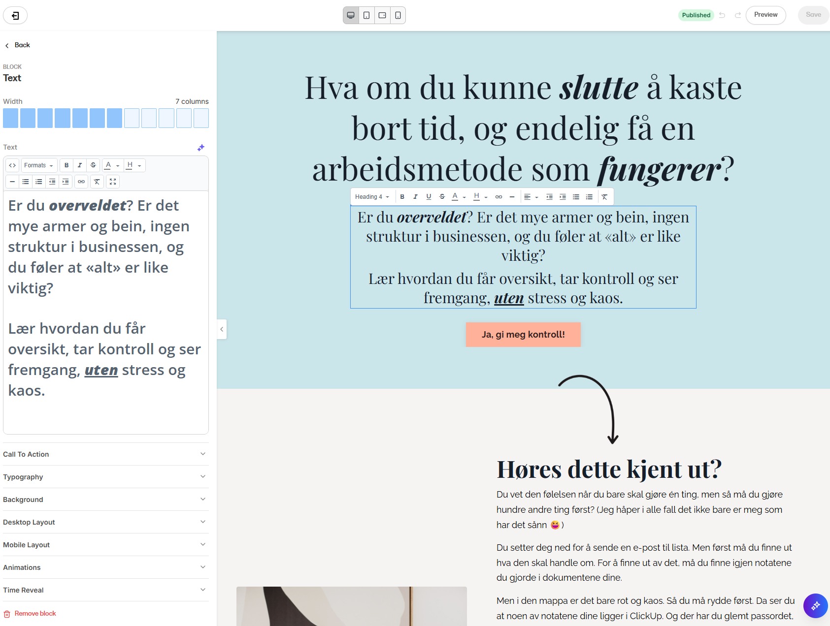 Leter du etter en kursplattform for gründere? Her deler jeg hvorfor Kajabi er mitt valg, og hvordan du kan bruke det til hele businessen. Det er blant annet veldig enkelt å lage salgssider.