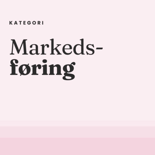 Markedsføring
