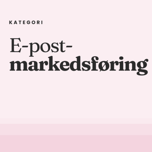 E-postmarkedsføring