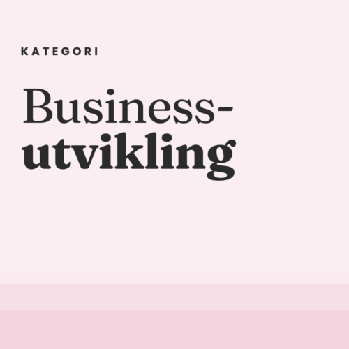 Businessutvikling